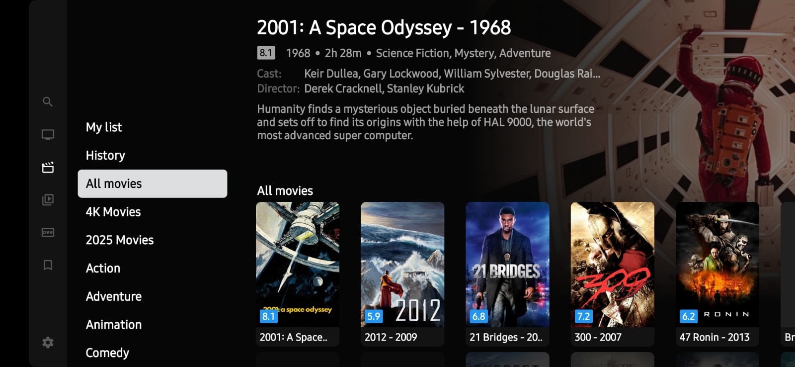 LVTV App — Movie Details